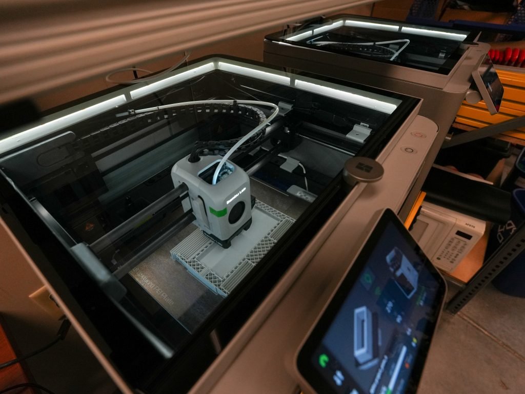 3D printer making a functional part