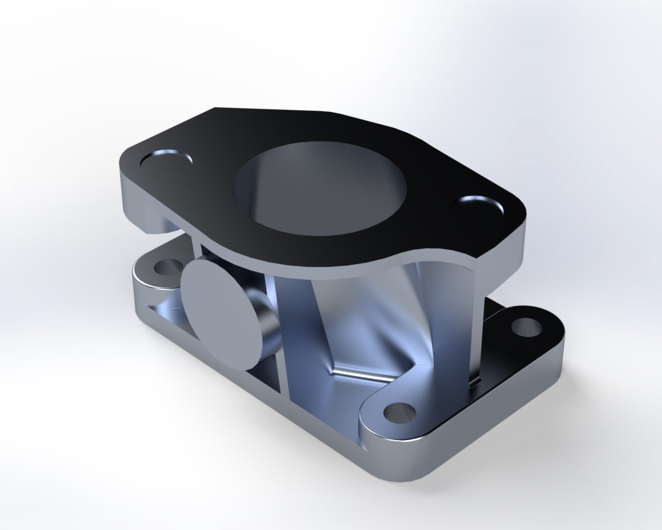 CAD render rekonstruisanog dela karburatora