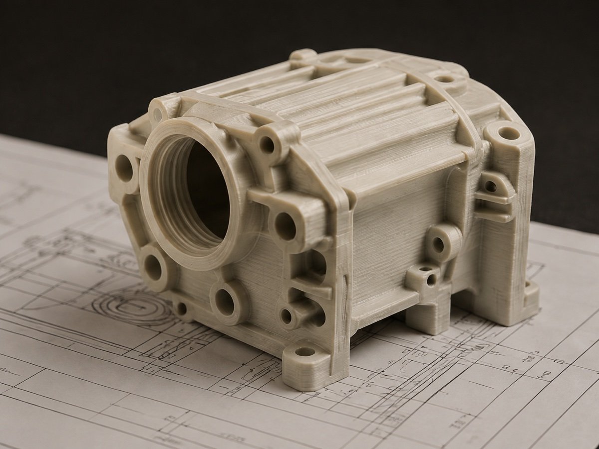 Functional enclosure made with 3D printing
